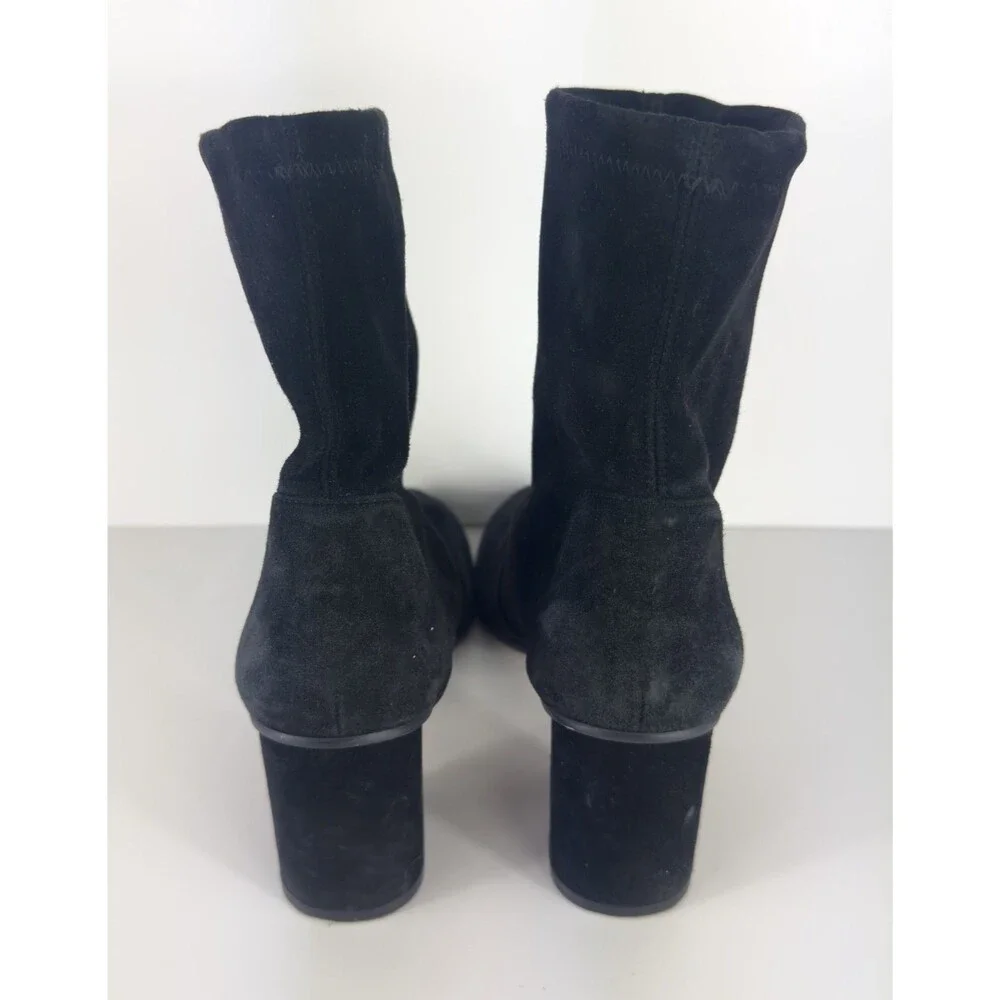 Stuart Weitzman Womens Yuliana Boots 60mm - Black Suede US 7